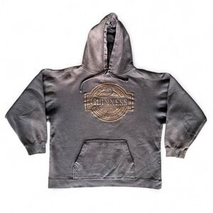 Guinness Hoodie with Gold Emblem